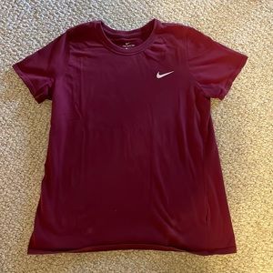 Maroon Nike T-shirt